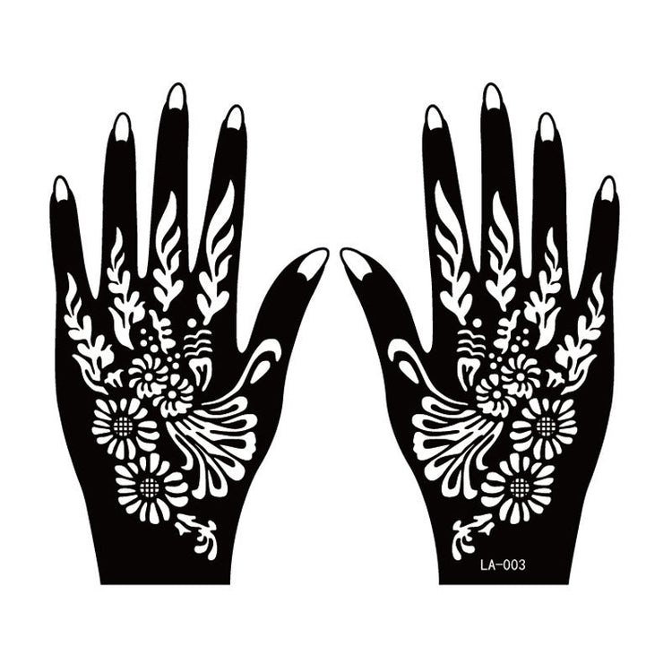 Henna Stencil Temporary Tattoo