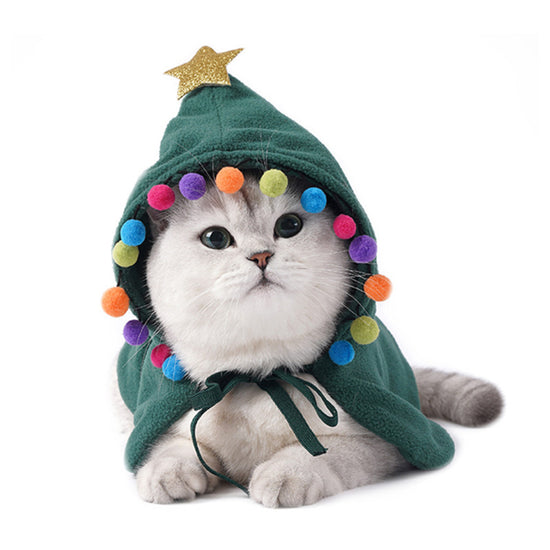 Christmas Halloween Pet Cloak