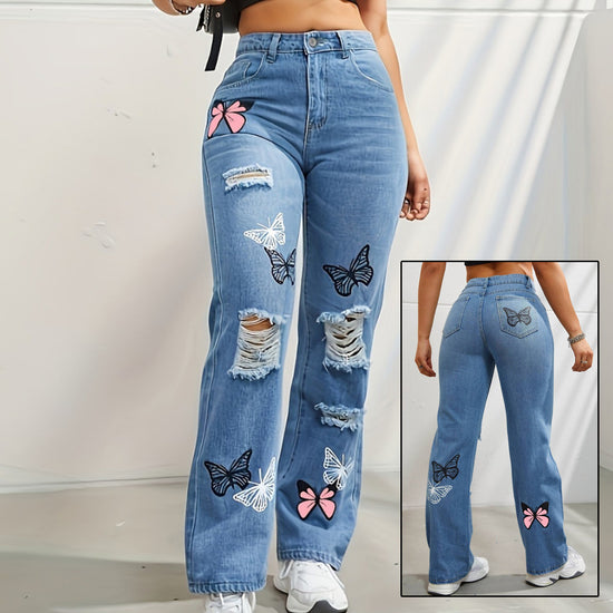 Straight Leg Jeans